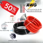 Dây điện Silicon 04 | 08 | 10 | 12 AWG chống cháy chịu nhiệt cao chịu tải cao